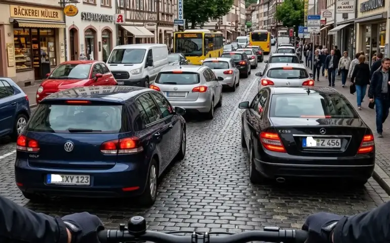 Sommerliche Durchfahrtssperren durch die Innenstadt
